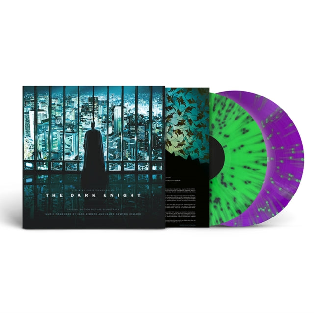 Hans Zimmer & James Newton Howard - Dark Knight OST (2LP/Neon Green & Violet Splatter Vinyl)
