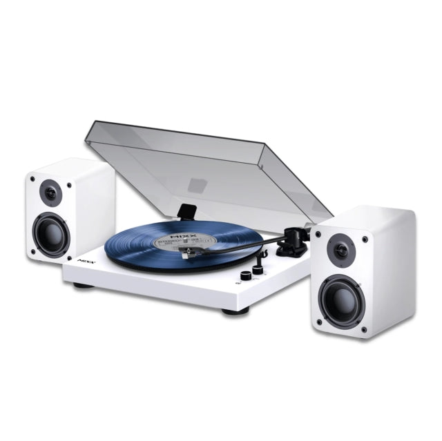 Tocadiscos - MIXX ANALOG SYSTEM 5 STEREO VINYL RECORD PLAYER + WIRELESS SPEAKER