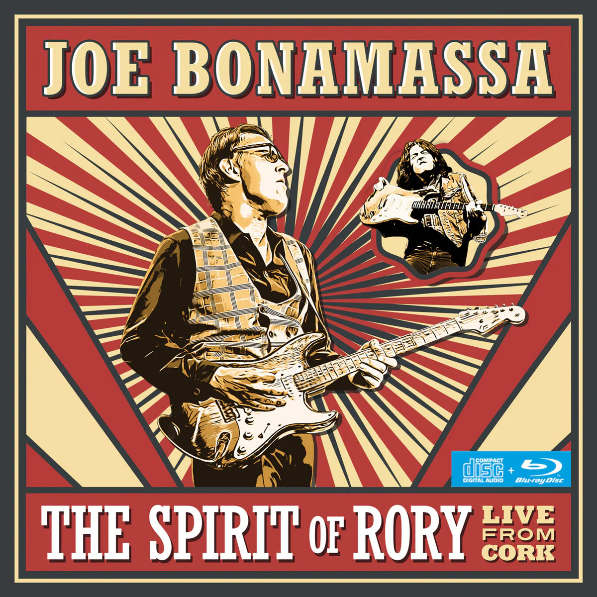 Joe Bonamassa - Spirit of Rory: Live from Cork (Red/Black Vinyl)
