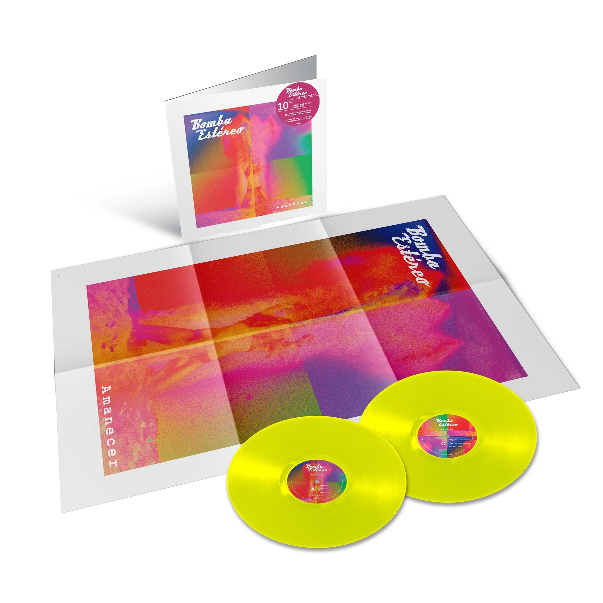 Bomba Estéreo - Amanecer (Highlighter Yellow Vinyl)