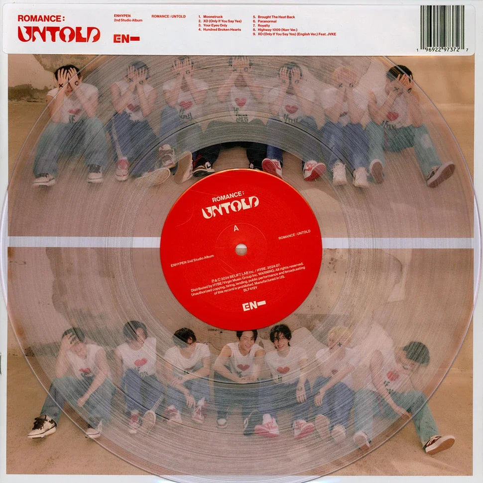 ENHYPEN - Romance: Untold (Clear Vinyl)