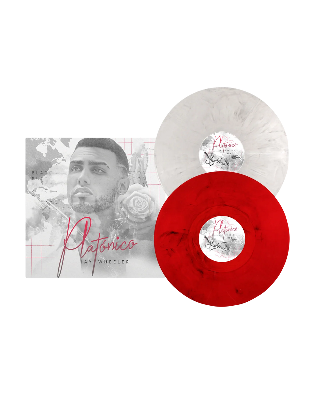 Jay Wheeler - Platónico (White & Red Marble Vinyl)