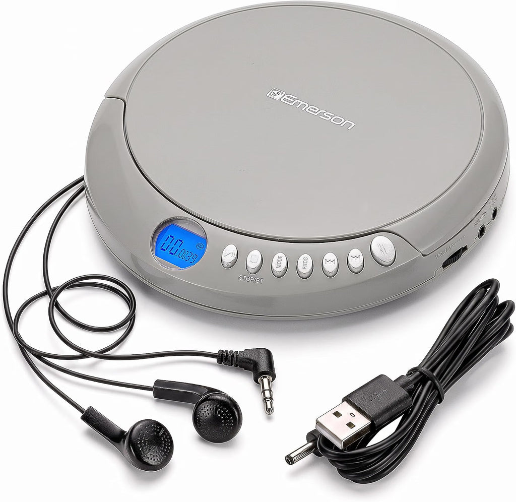 CD Player - Emerson EPCD-2003 Portable Bluetooth with FM Radio