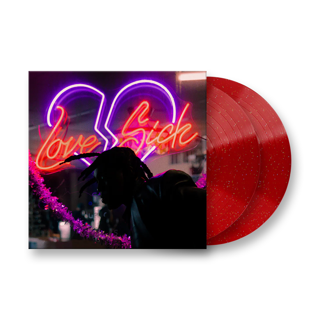 TOLIVER,DON / LOVE SICK (2LP/TRANSLUCENT GLITTER RED VINYL/POST