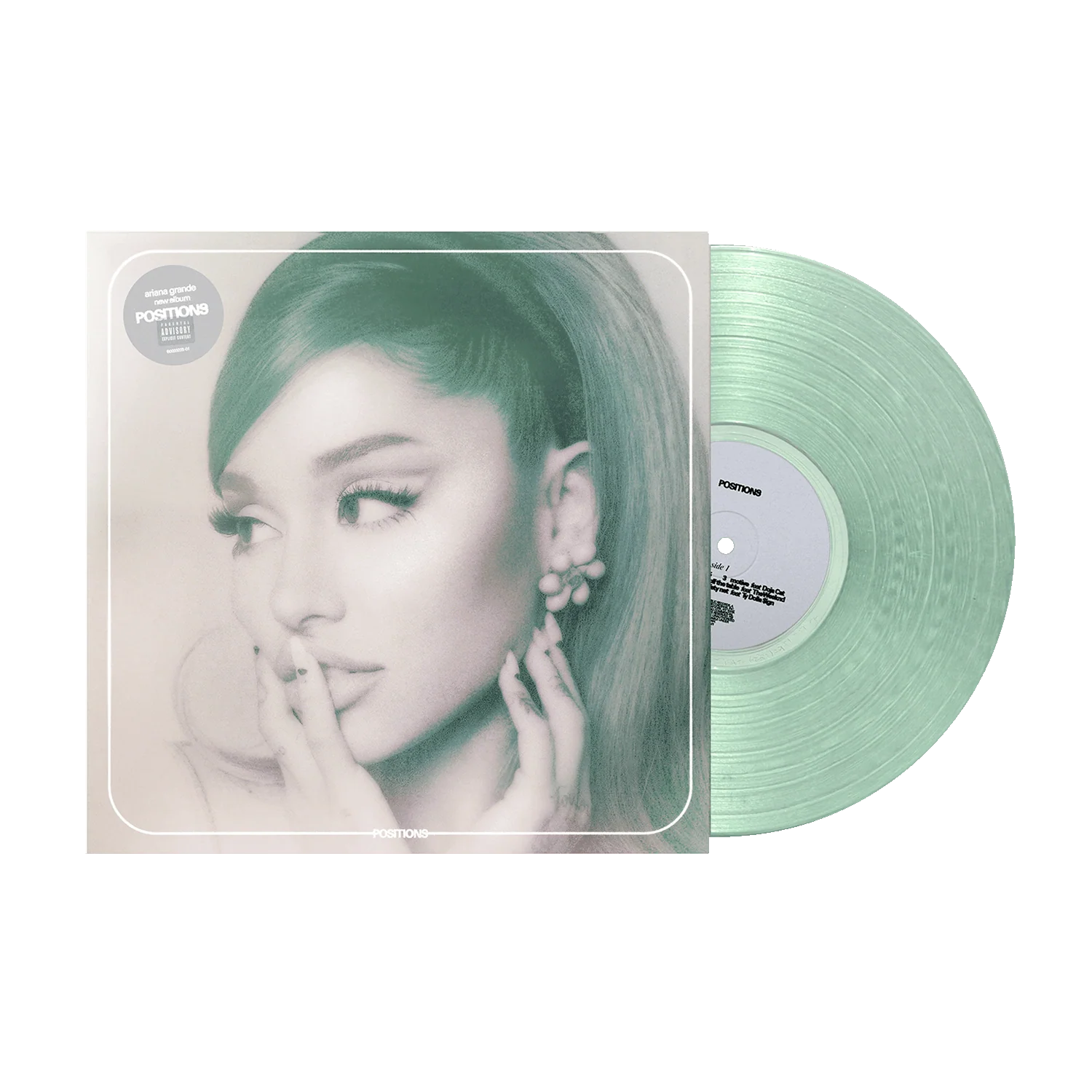 Ariana Grande - Positions (Coke Bottle Clear Vinyl)