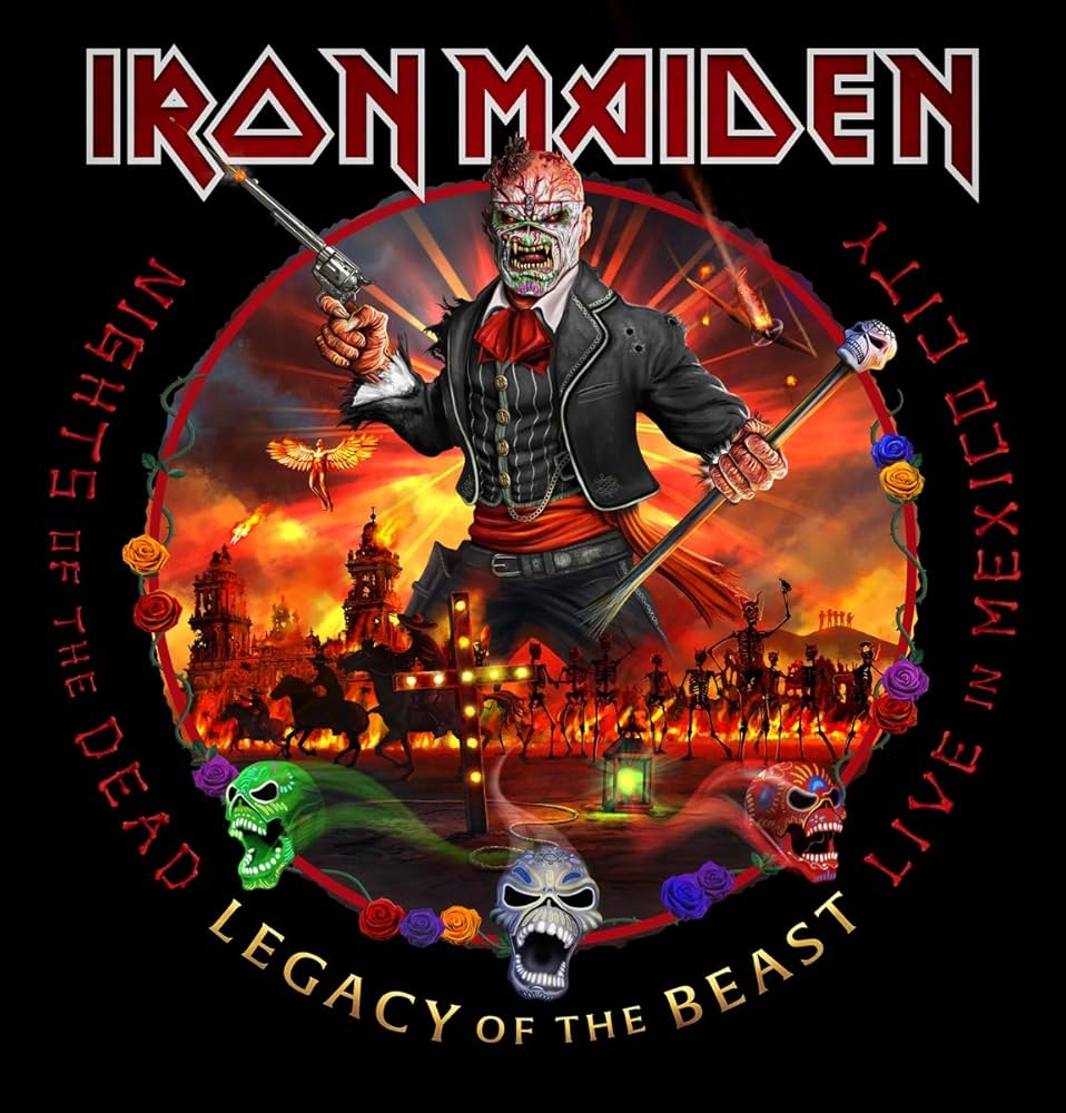 Iron Maiden - NIGHTS OF THE DEAD, LEGACY OF THE BEAST LIVE IN MEXICO CITY