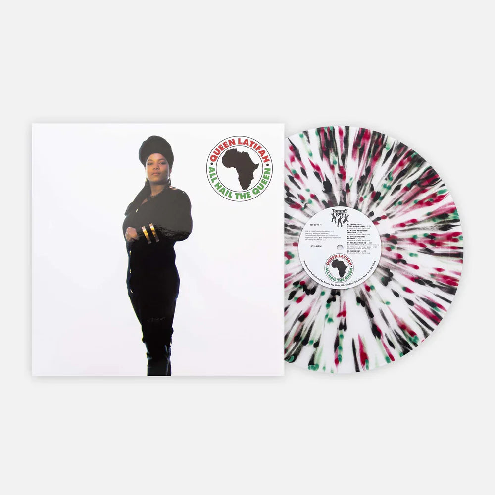 QUEEN LATIFAH - ALL HAIL THE QUEEN (CLOUDY CLEAR/RED GREEN SPLATTER