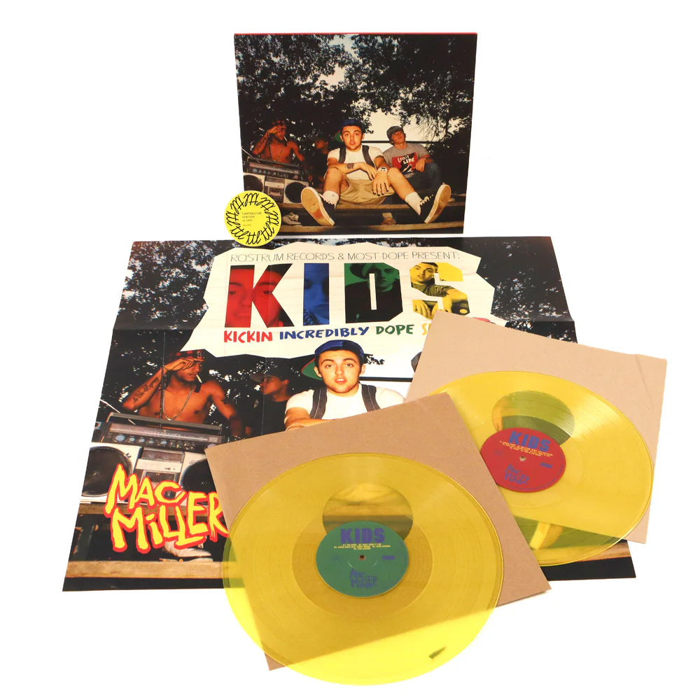 Mac Miller – K.I.D.S. (Translucent Yellow Vinyl / 2LP)