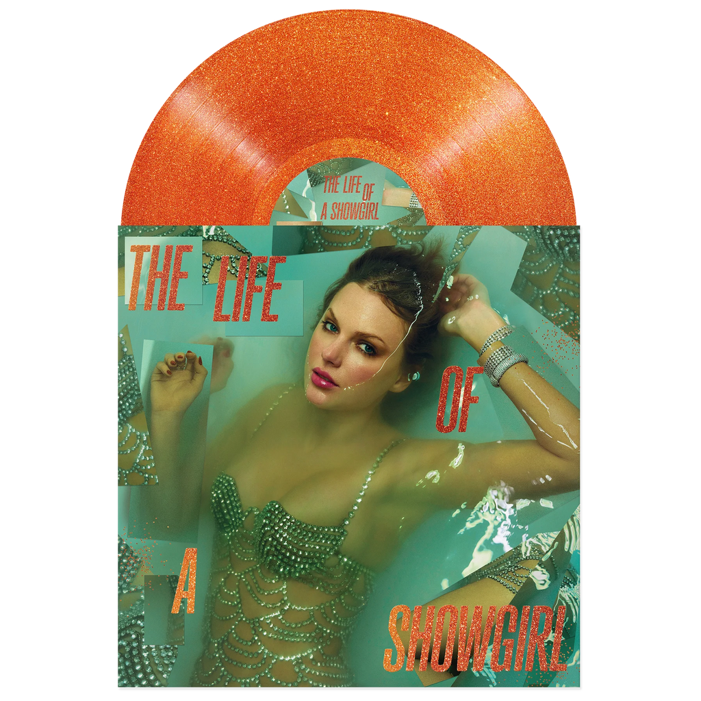 Taylor Swift - The Life of a Showgirl (Limited Edition Portofino Orange Glitter Vinyl)
