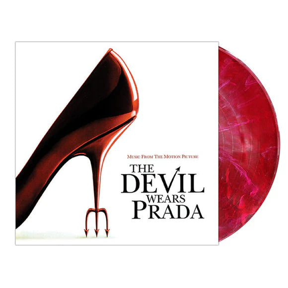 The The Devil Wears Prada (20th Anniversary) - "Devil vs. Angel" Red with White Swirl Colored Vinyl