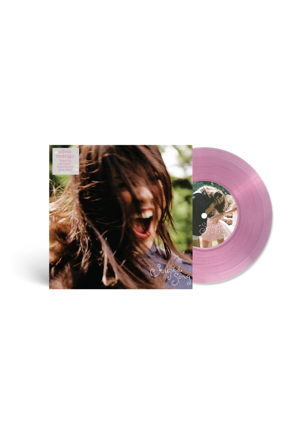 Olivia Rodrigo – Stupid Song (Translucent Pink 7-Inch Vinyl)