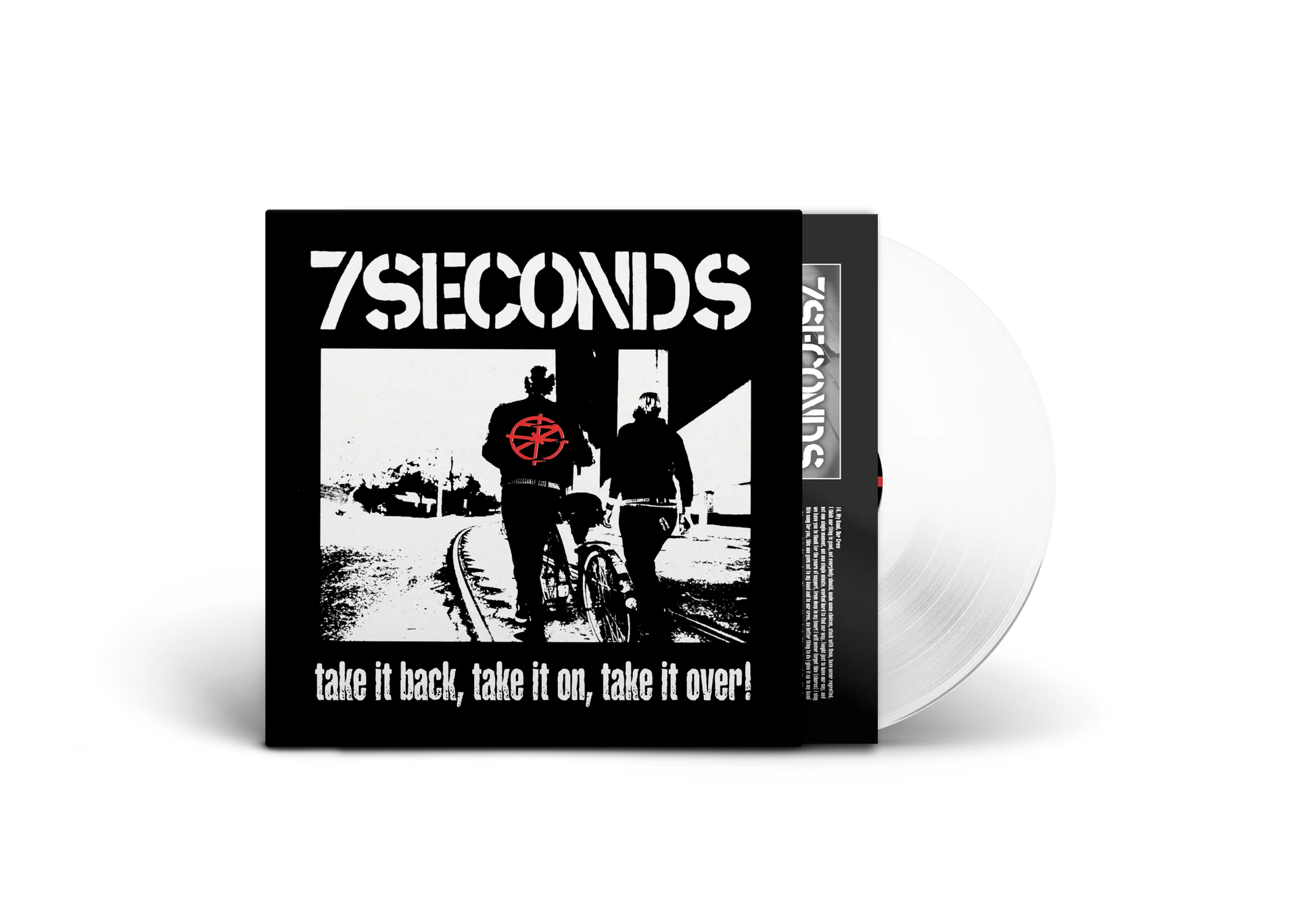 7 Seconds - Take It Back, Take It On, Take It Over (White Vinyl) (Pre-order)