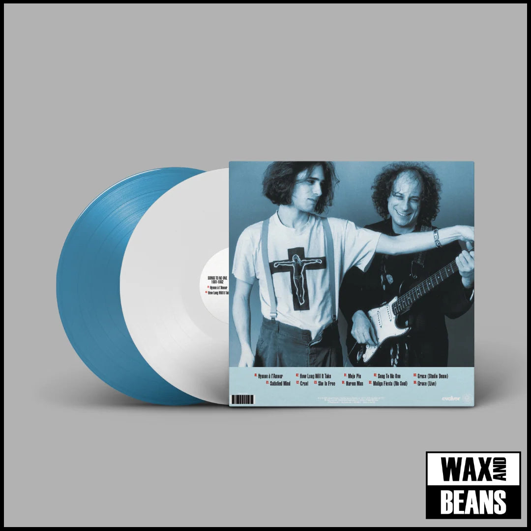 Jeff Buckley & Gary Lucas - Songs to No One (BLUE DENIM/WHITE VINYL/2LP) (Pre-order)