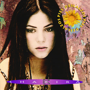 Shakira - Pies Descalzos (Yellow with Red Swirl Marble Colored Vinyl)