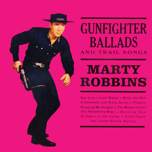 Marty Robbins - Gunfighter Ballads and Trail Songs (Silver & Red "Bullets 'N Blood" Vinyl)