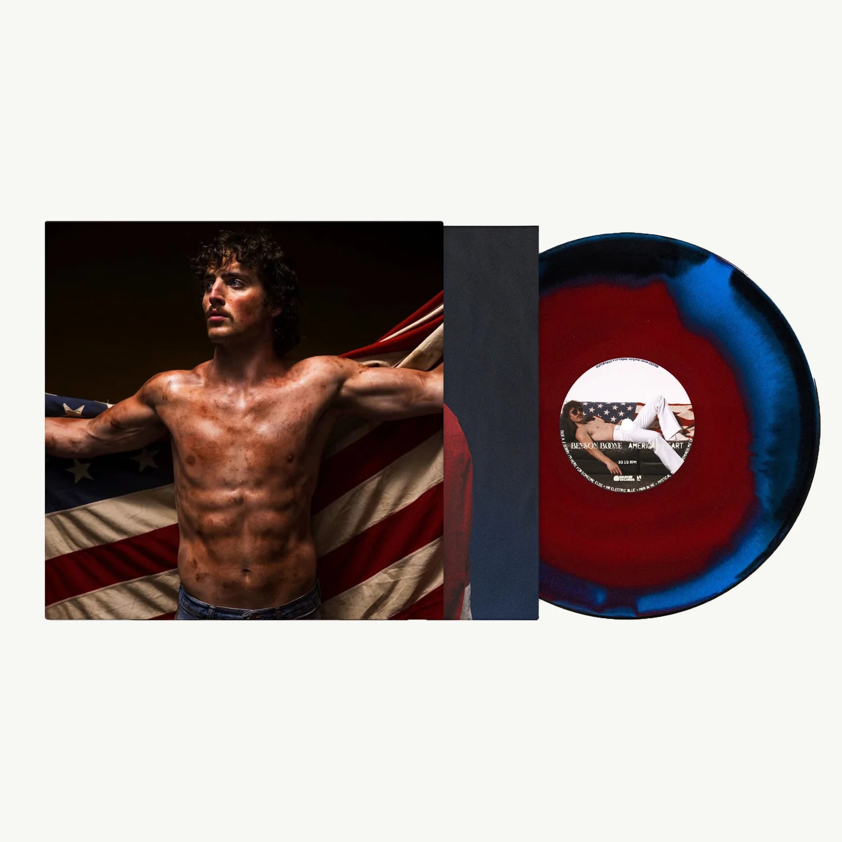 Benson Boone - American Heart (Red, White + Blue Vinyl)