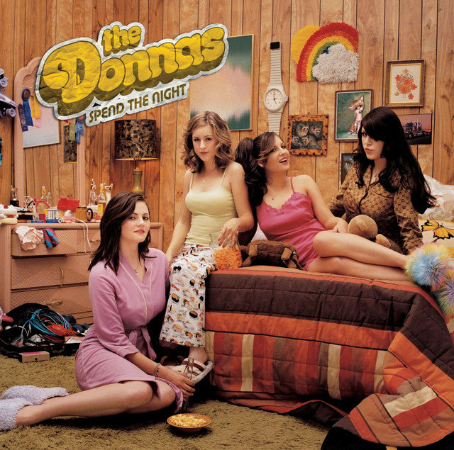 The Donnas - Spend the Night (Clear with Canary & Pink Splatter Vinyl)