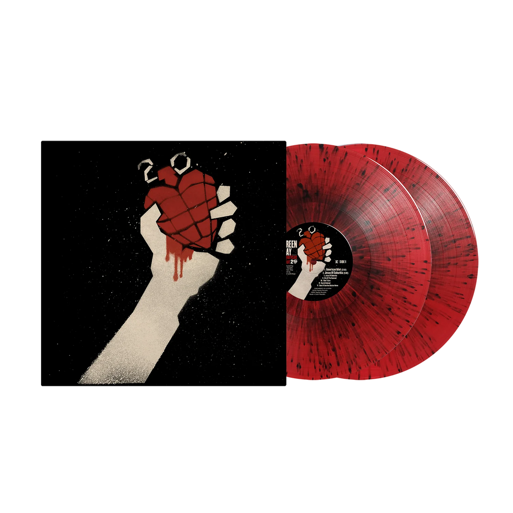 Green Day - American Idiot (Red + Black Splatter Vinyl)