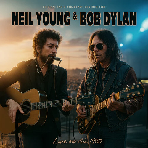 Bob Dylan & Neil Young / Live on Air 1988 (Brown Vinyl)