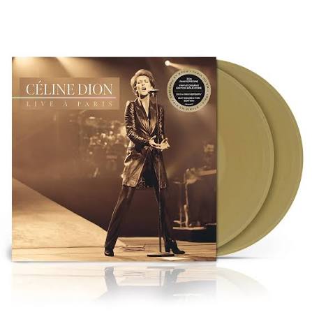 Céline Dion – Live à Paris (2LP / Golden Tan Vinyl / 140g) (Pre-order)