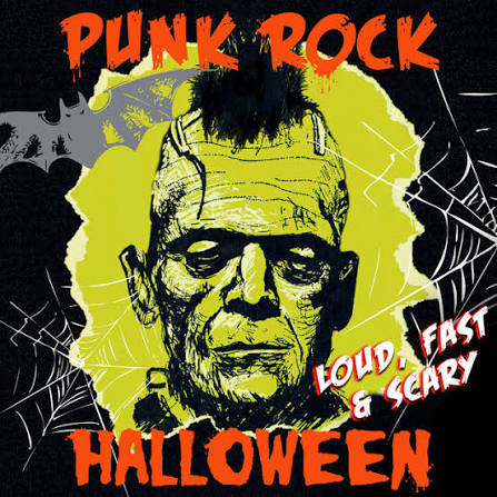 Punk Rock Halloween - Loud, Fast & Scary! (Orange Vinyl)