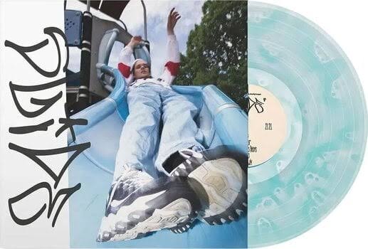 George Clanton - Slide (LIGHT BLUE OVER TRANSPARENT SWIRL VINYL)