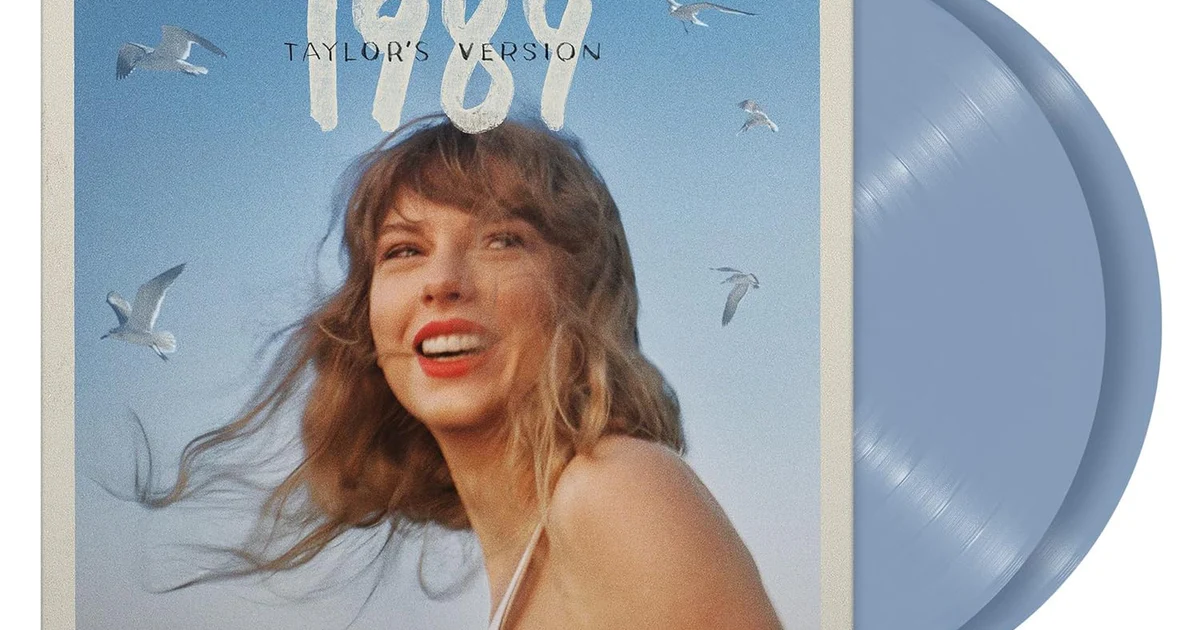 Taylor Swift - 1989 (Taylor's Version) (2LP/Crystal Skies Blue Vinyl)
