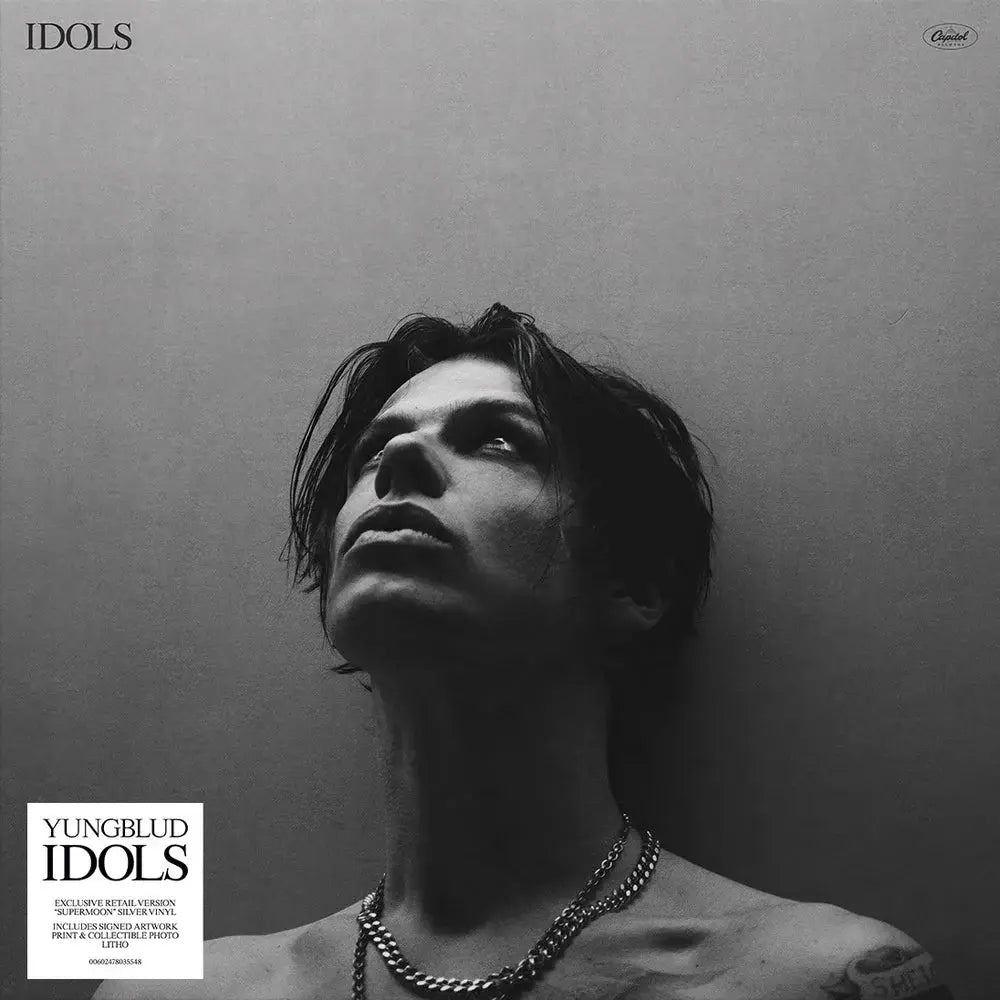 Yungblood - IDOLS (Supermoon Silver Vinyl + Signed Insert)